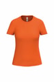 Dames T-shirt iDeal Basic Brand 190 Oranje